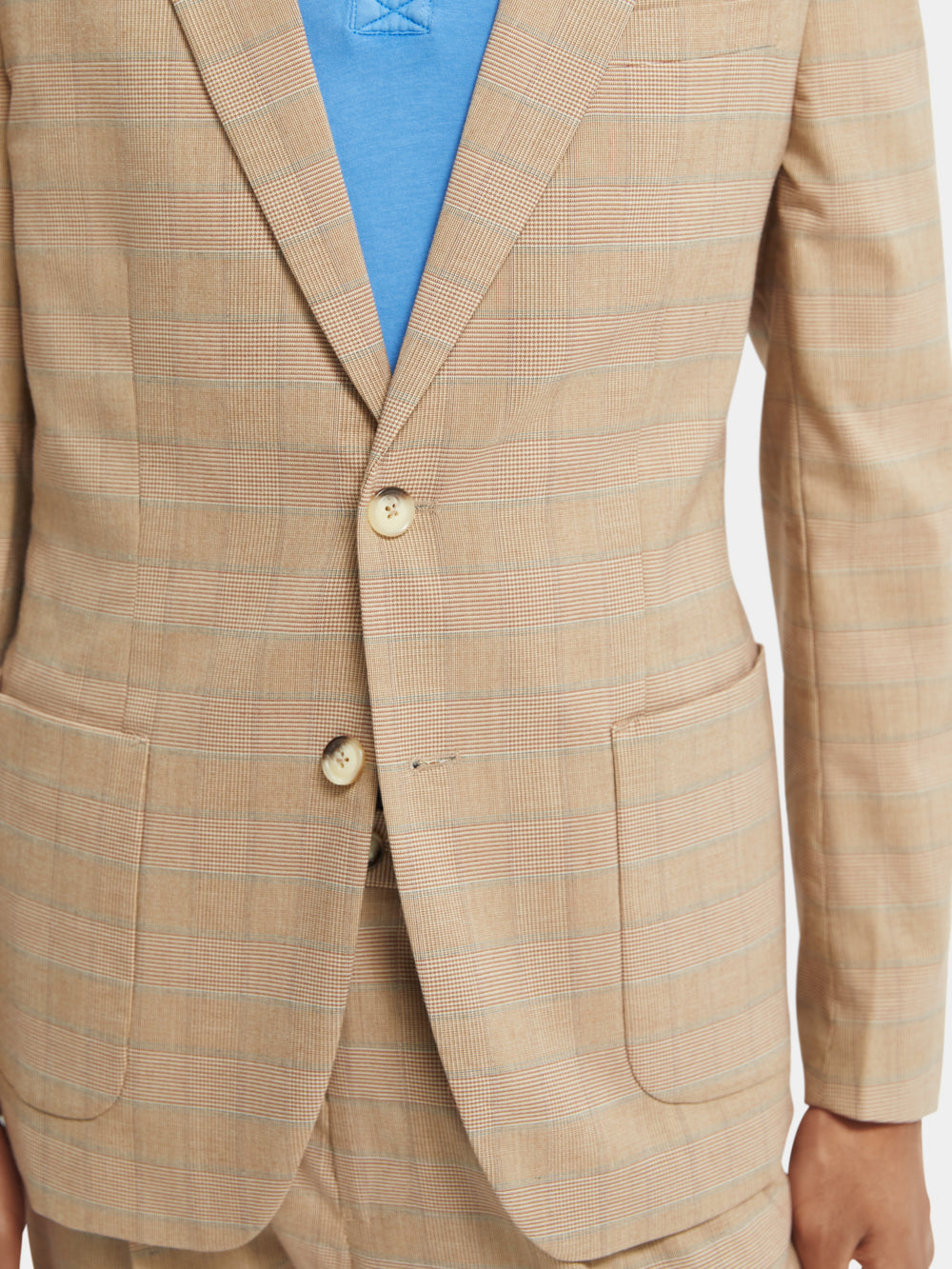 Single Breasted Check Blazer Combo B 0218 | Buster McGee