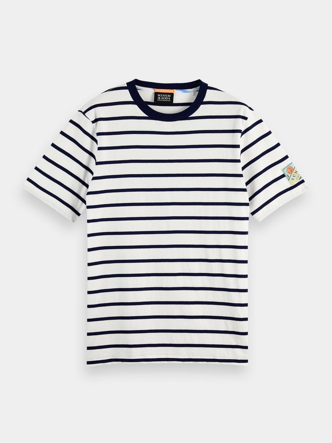 Striped Jersey Crewneck Tee Combo D 0220 | Buster McGee