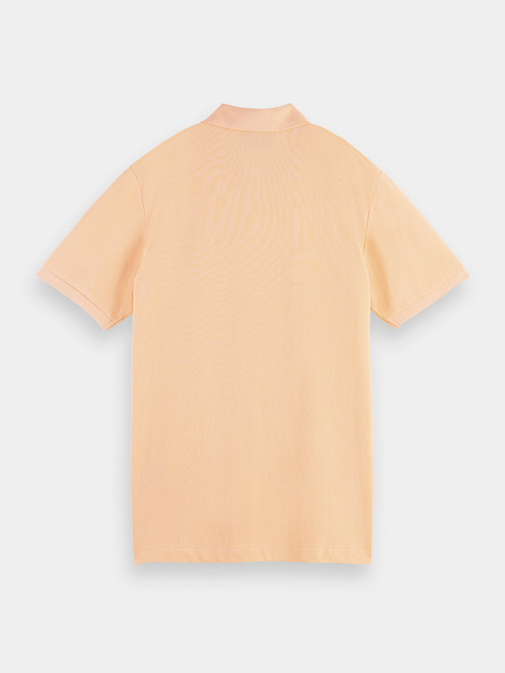 Classic Pique Polo in Organic Cotton in Punch | Buster McGee