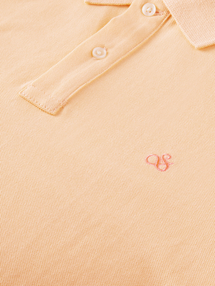 Classic Pique Polo in Organic Cotton in Punch | Buster McGee