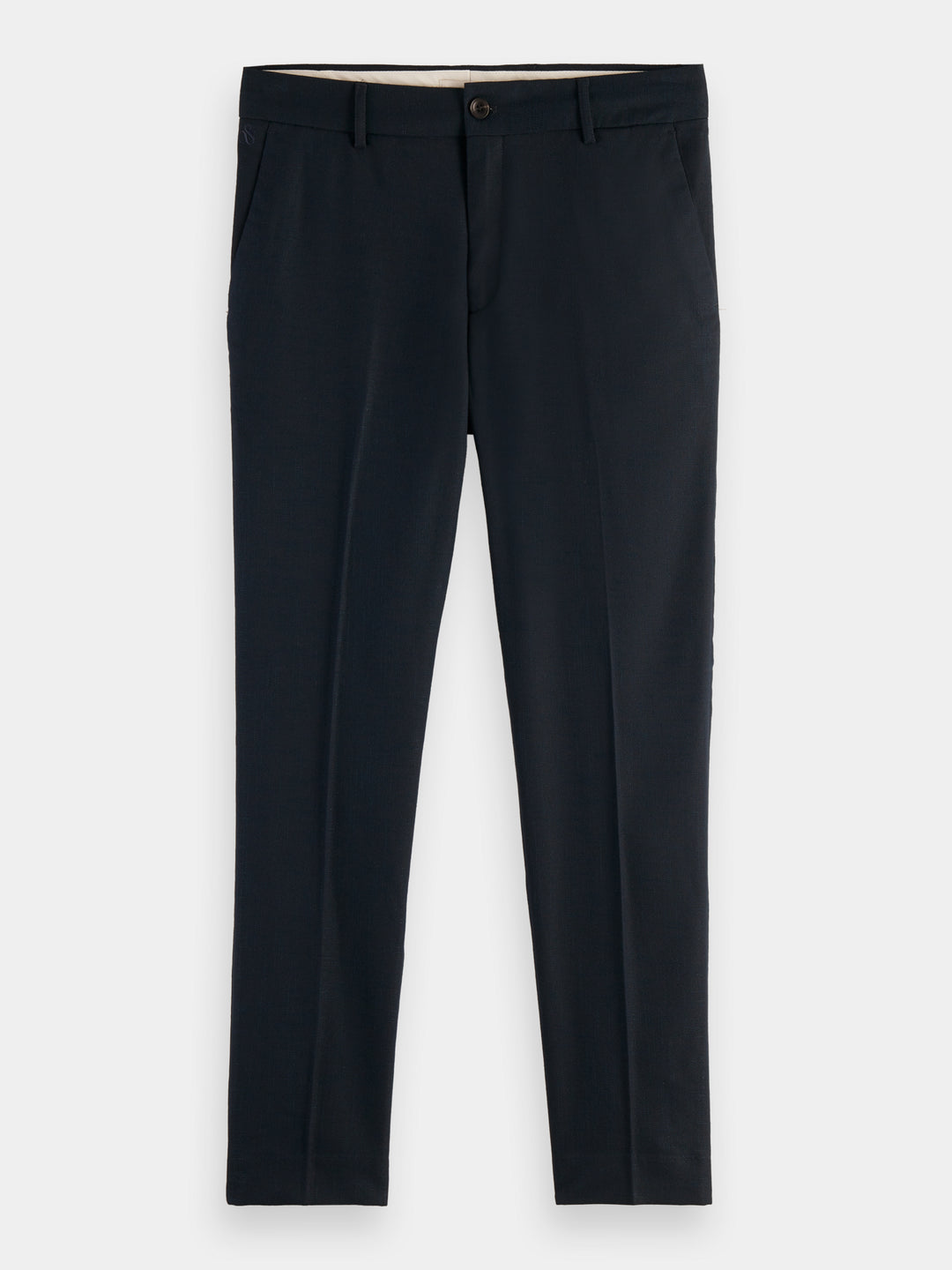 Mott Super-Slim Classic Yarn Dyed Pant in Night | Buster McGee