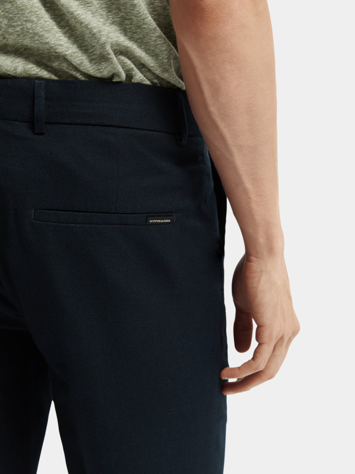 Mott Super-Slim Classic Yarn Dyed Pant in Night | Buster McGee