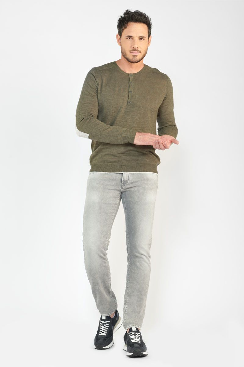Le Temps des Cerises - JH711JOGW5126 Jean in Grey | Buster McGee