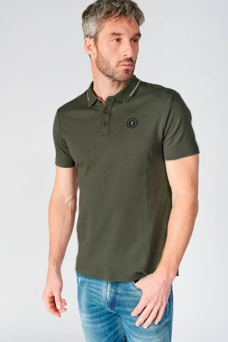 Aron Men's Polo Shirt in Climbing Ivy | Buster McGee