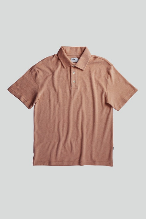 NN07 - Joey SS Polo 3370 in Nougat | Buster McGee