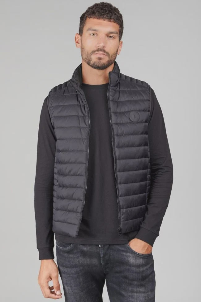 Le Temps des Cerises - Croz Down Bodywarmer in Navy | Buster McGee