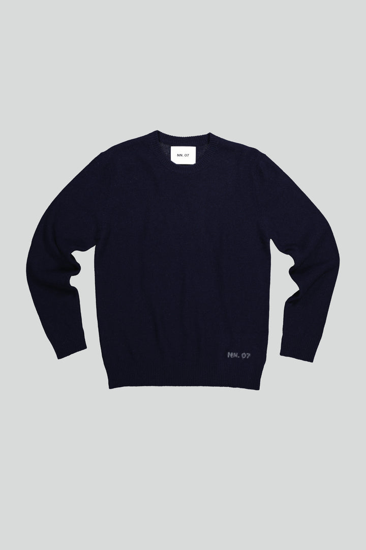 NN07 - Nigel 6585 Crewneck Pullover in Navy Blue | Buster McGee