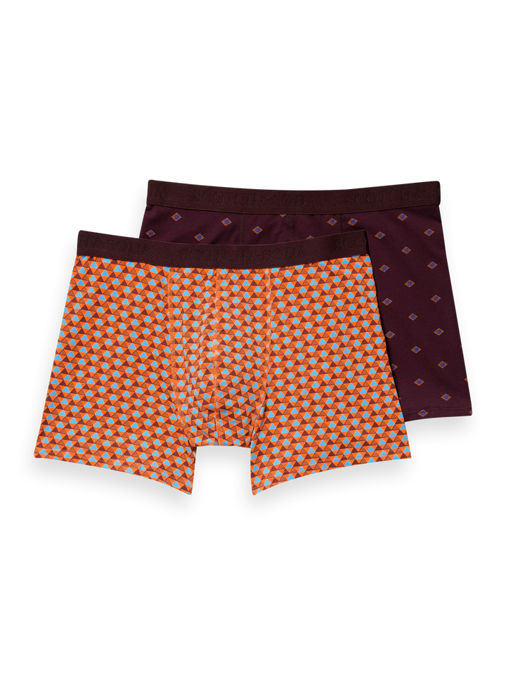 Scotch & Soda - Classic Boxer Shorts 2 Pack Combo A 0217 | Buster McGee
