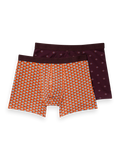 Scotch & Soda - Classic Boxer Shorts 2 Pack Combo A 0217 | Buster McGee