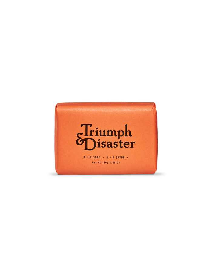 A & R Soap 130g Bar from Triumph & Disaster Front View