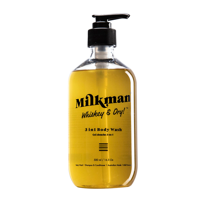 Milkman - 3 in 1 Whiskey & Dry Body Wash | Buster McGee Daylesford