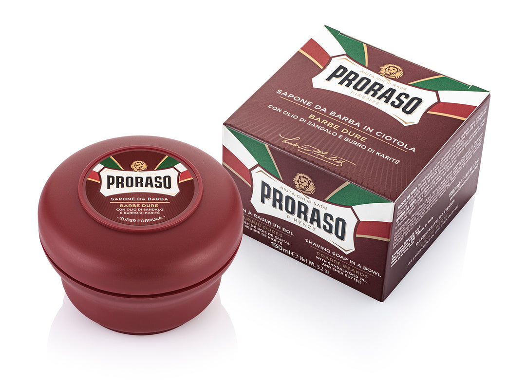 Proraso - Nourish Shave Soap in a Bowl Sandalwood Shea Butter | Buster McGee
