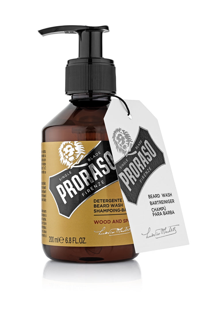 Proraso - Wood and Spice Beard Wash - 200ml | Buster McGee