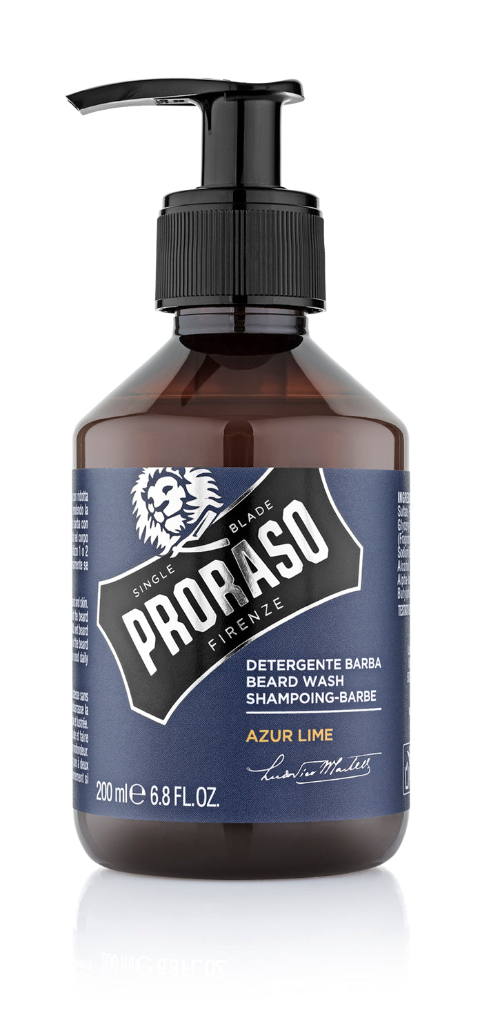 Proraso - Azur Lime Beard Wash - 200ml | Buster McGee