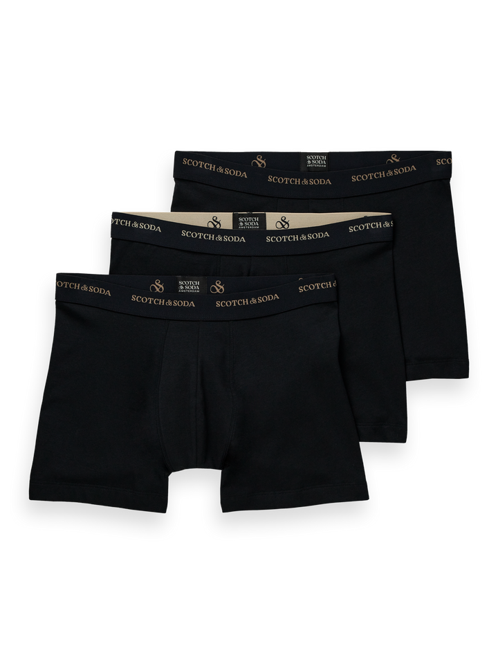 Classic Boxer Briefs 3 Pack in Black | Buster McGee