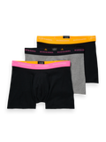 Classic Boxer Briefs 3 Pack in Anthracite Black Orange | Buster McGee
