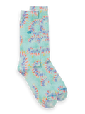 Tie Dye Socks 1 Pack in Turquoise | Buster McGee