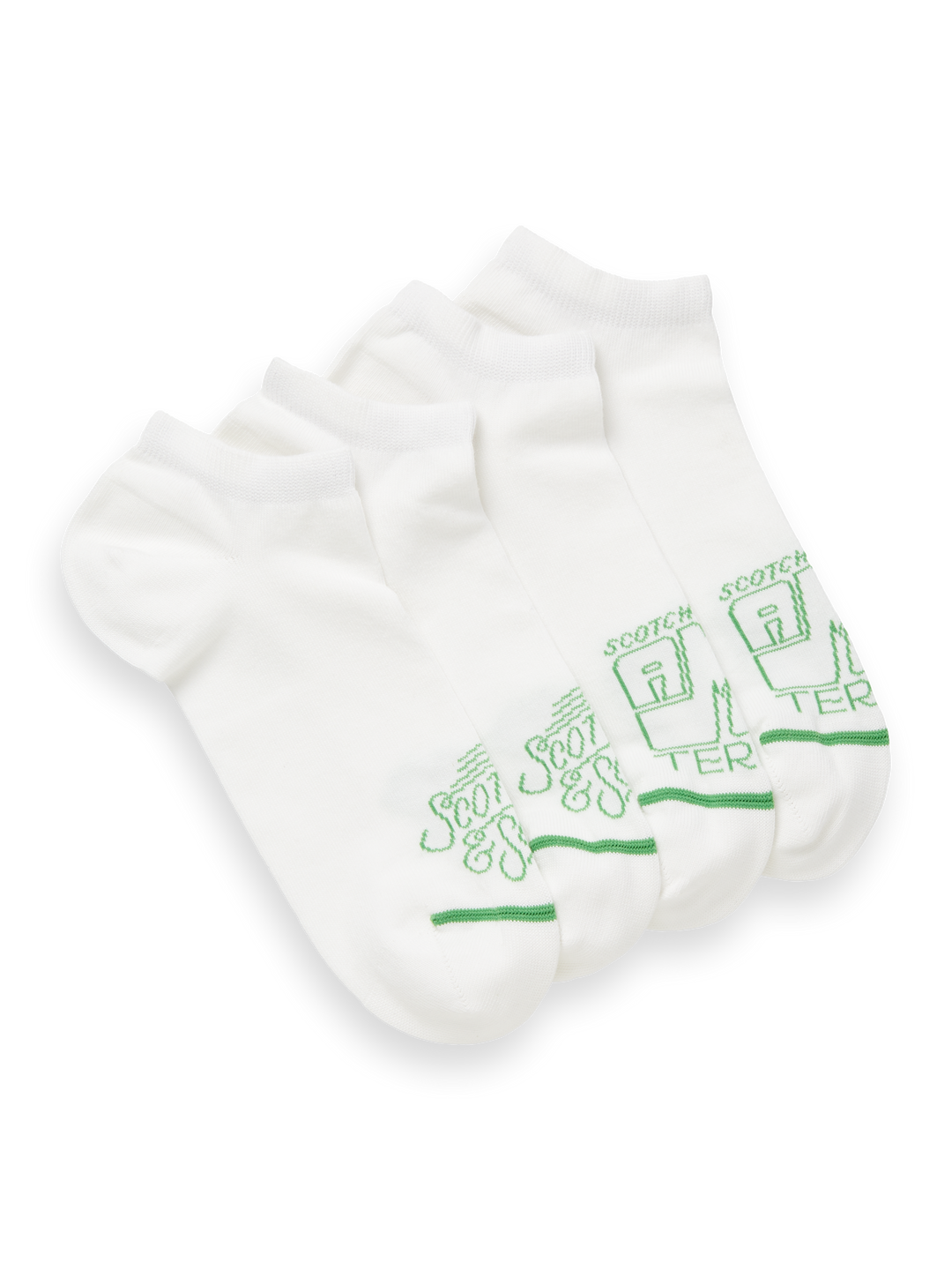 Summer Sneaker Socks 2 Pack in White | Buster McGee