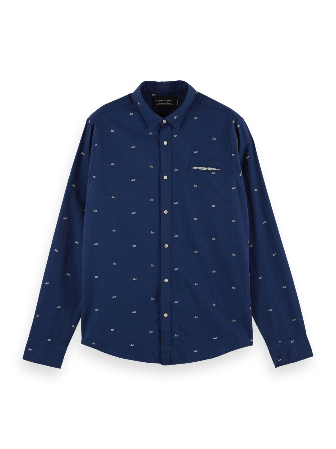 Scotch & Soda - Classic Fil-Coupe Cotton Shirt Combo B 0218 | Buster McGee
