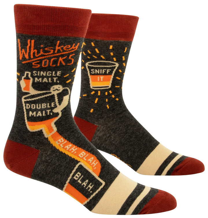 BlueQ - Men's Socks - Whiskey Socks