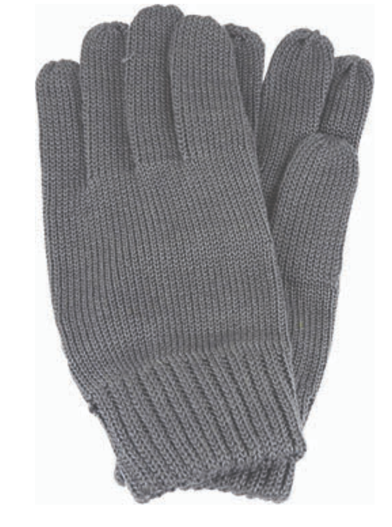 Avenel of Melbourne Wool Gloves in Charcoal
