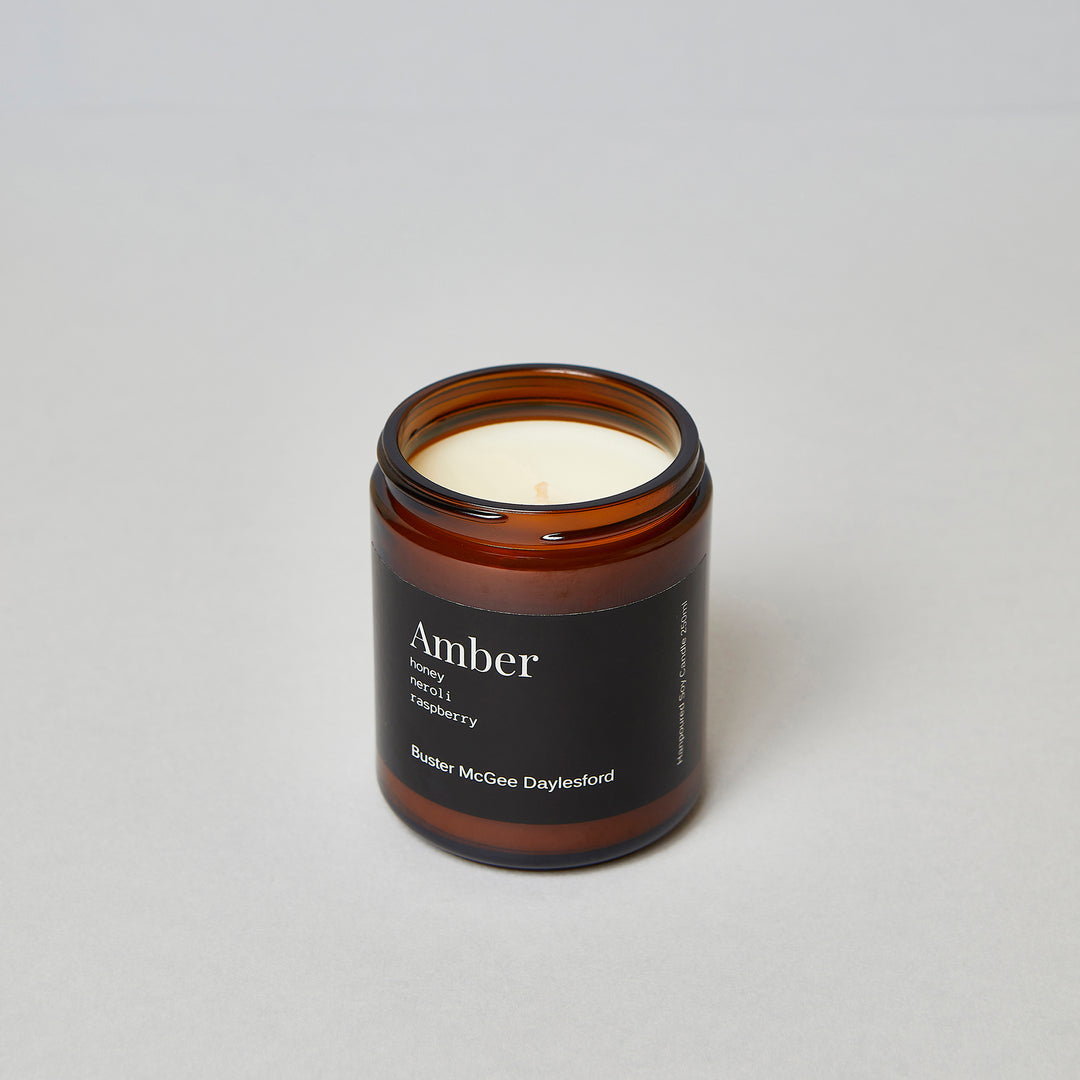 Amber Soy Wax Candle | Buster McGee Daylesford