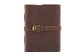 Indepal - Leather Journal - Buckle A5 in Brown Leather | Buster McGee 