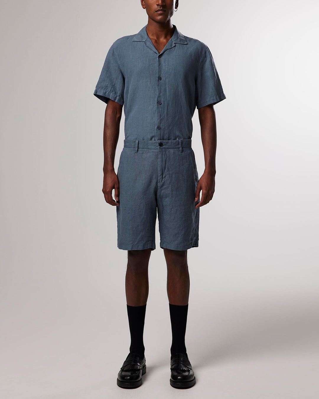 NN07 - Crown Shorts 1196 in Dust Blue | Buster McGee