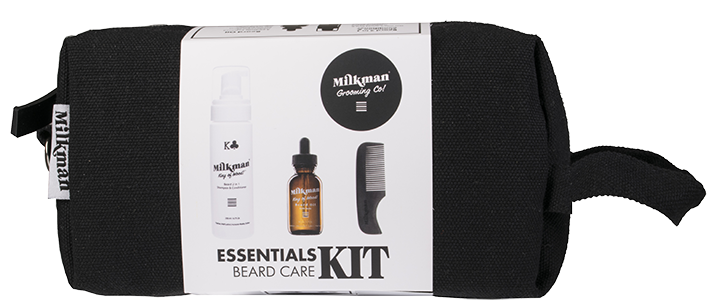 Milkman - Essentials Beard Care Kit in Black | Buster McGee Daylesford