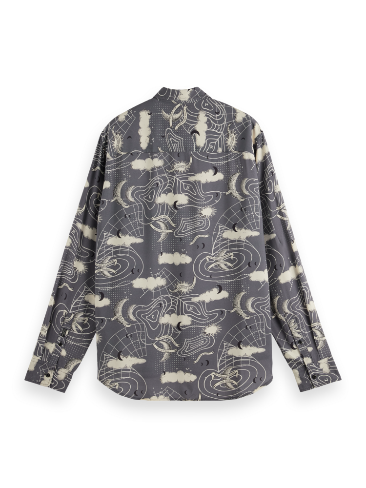 Amelia Earhart Printed Shirt in Ecovero Combo A | Buster McGee