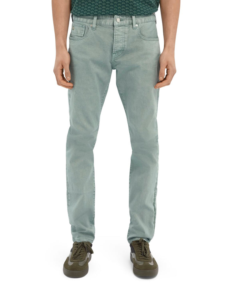Ralston Garment Dyed Jeans in Sage | Buster McGee Daylesford