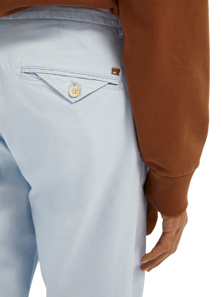 Stuart Classic Twill Chino in Blue | Buster McGee Daylesford
