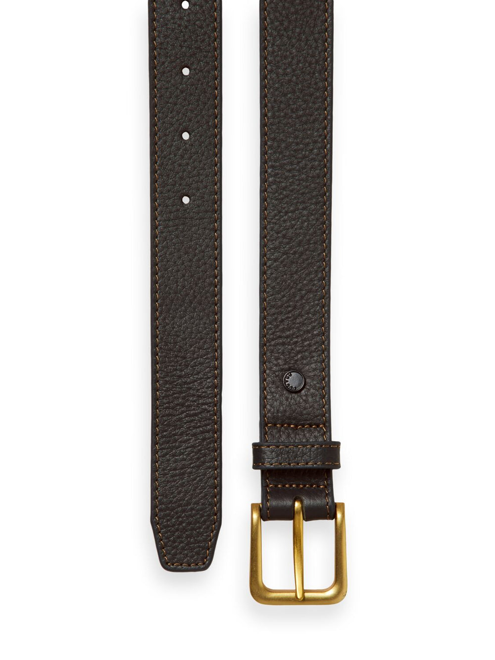 Classic Leather Belt in Navy | Buster McGee Daylesford