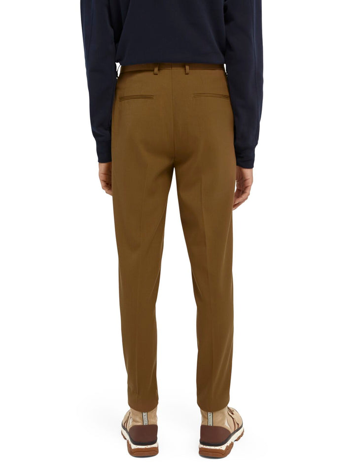 Chic Wool-Blend Twill Chino in Camel | Buster McGee Daylesford