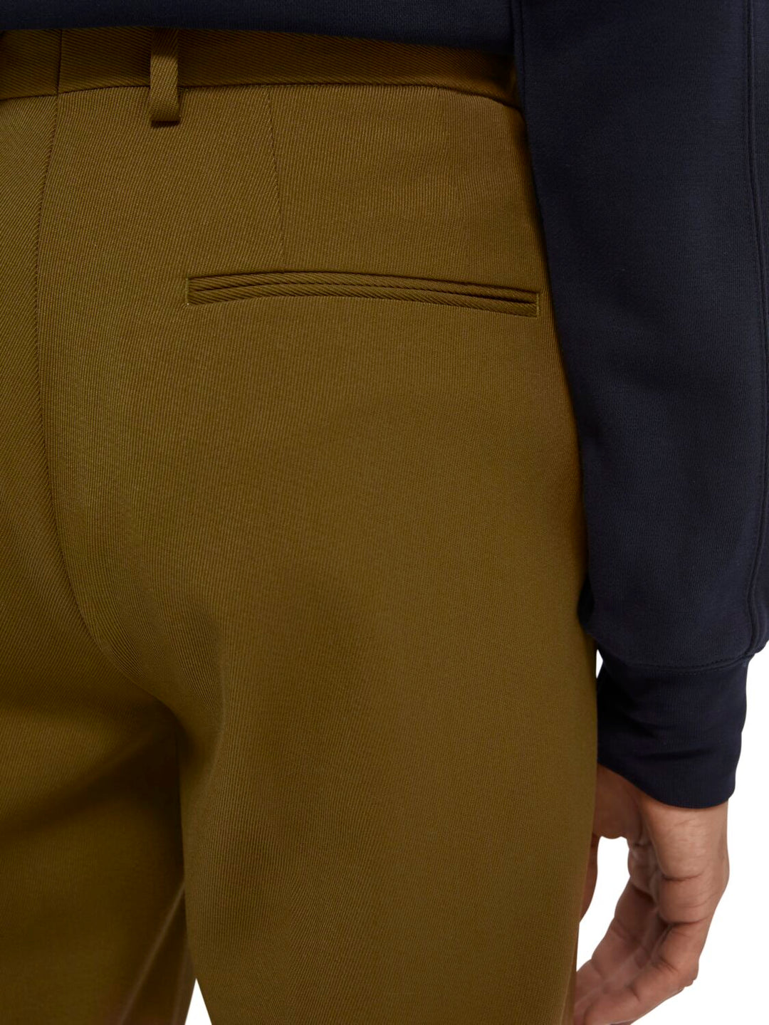 Chic Wool-Blend Twill Chino in Camel | Buster McGee Daylesford