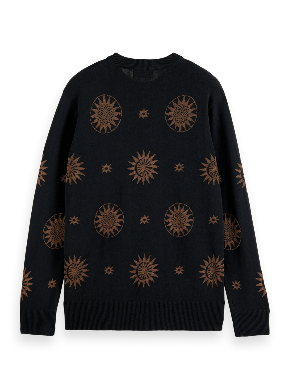Lightweight Jacquard Crewneck Pullover Combo A 0217 | Buster McGee Daylesford