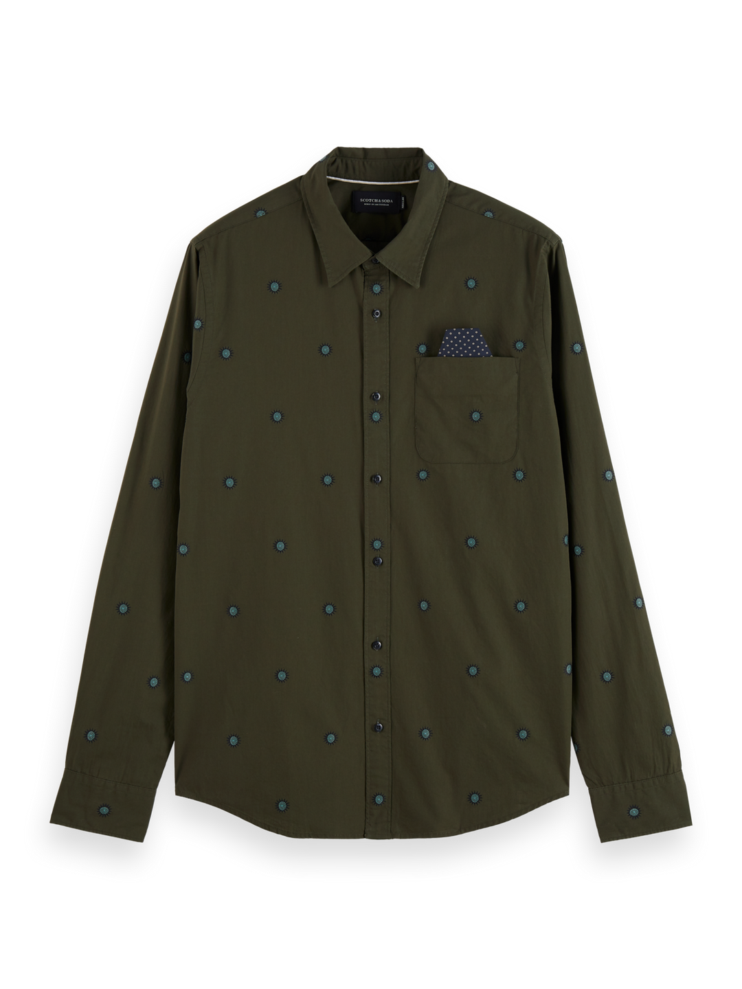 Fixed Pochet Fil Coupe Poplin Shirt Combo C 0219 | Buster McGee  Daylesford