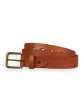 Classic Leather Belt in Cognac | Buster McGee Daylesford