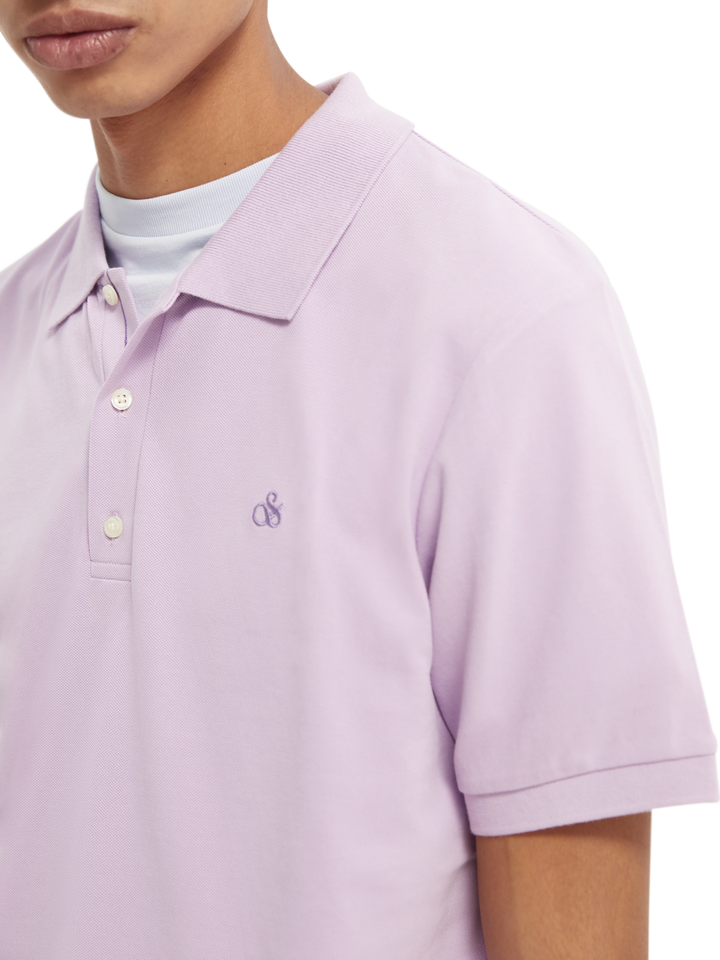 Classic Pique Polo in Organic Cotton in Cadililac | Buster McGee