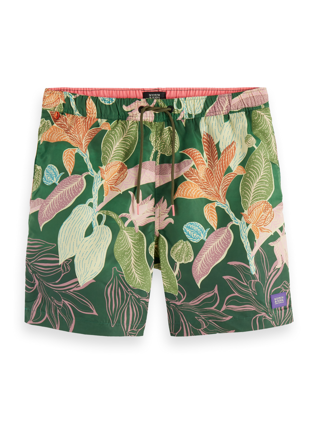 Mid-Length Printed Swim Short Combo A 0217 | Buster McGee