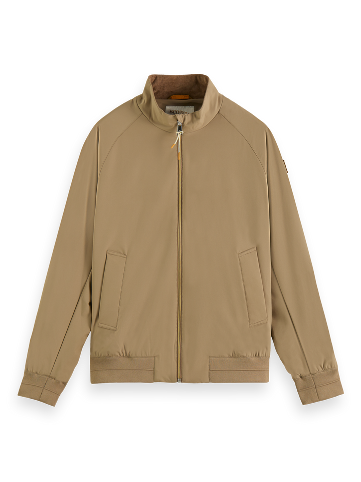 Classic Harrington Soft Shell Jacket in Moon Sand | Buster McGee