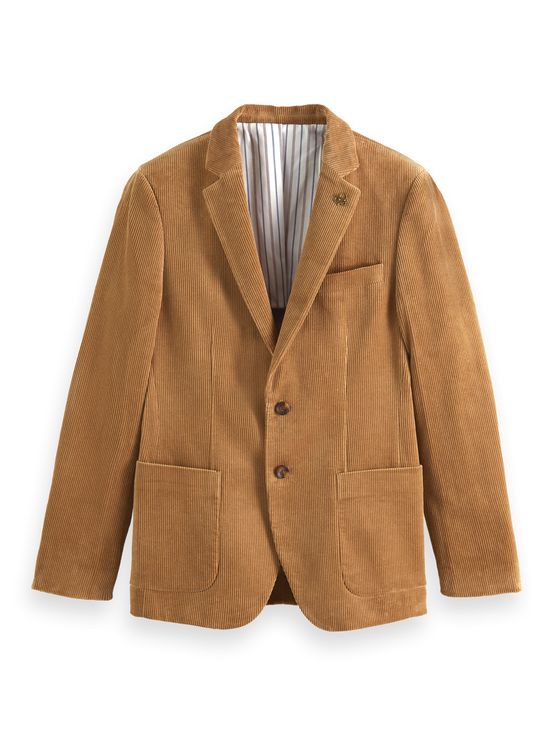 Single Breasted Corduroy Blazer in Sand | Buster McGee