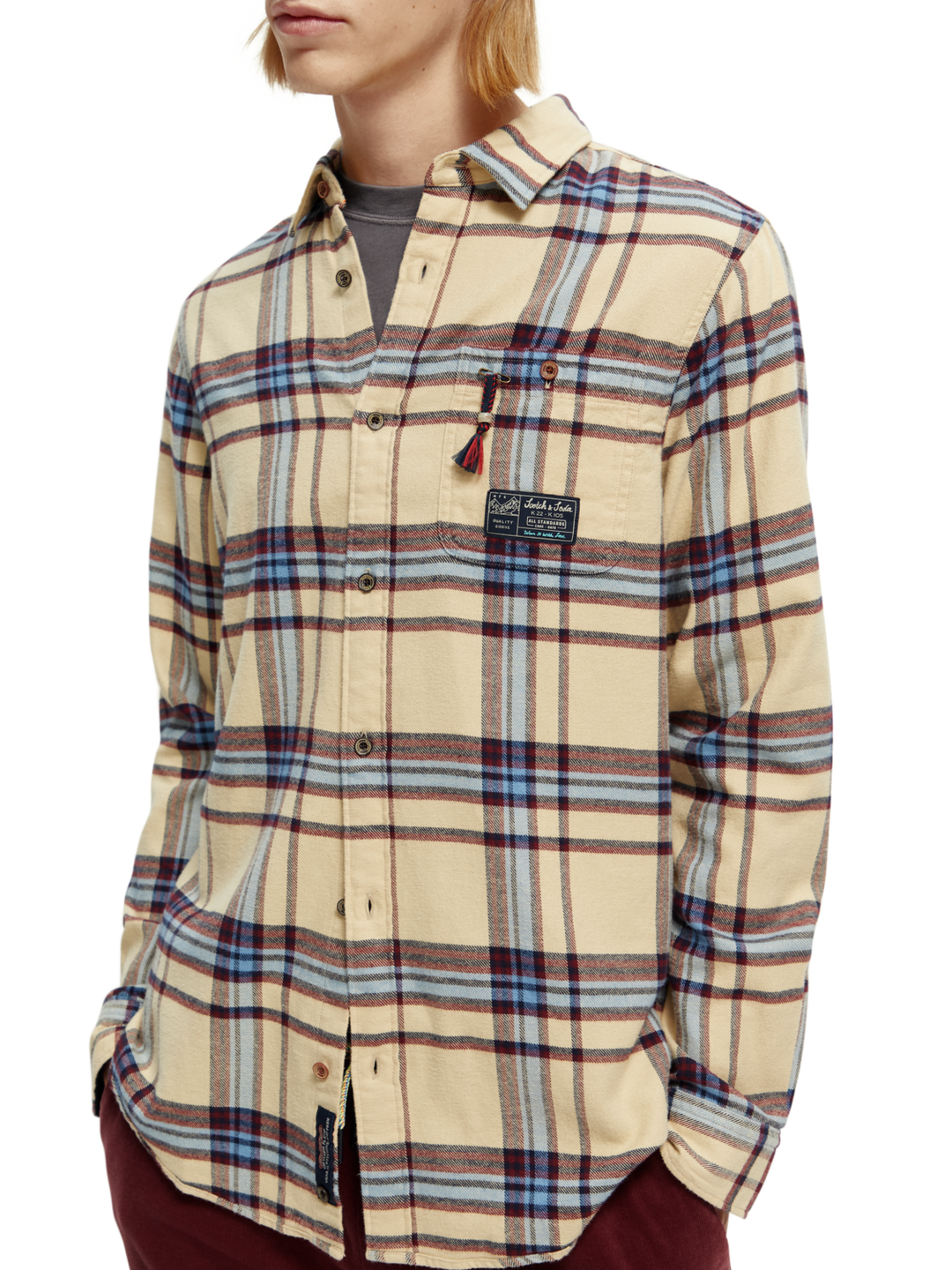 Regular Fit Brushed Flannel Check Shirt Combo C 0219 | Buster McGee