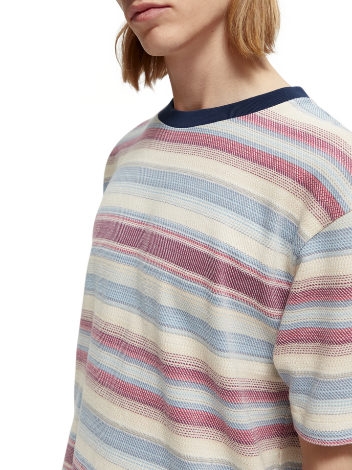 Striped Organic Cotton Tee Shirt Combo A 0217 | Buster McGee