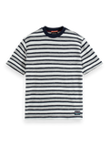 Striped Towelling Tee Shirt Combo A 0217 | Buster McGee