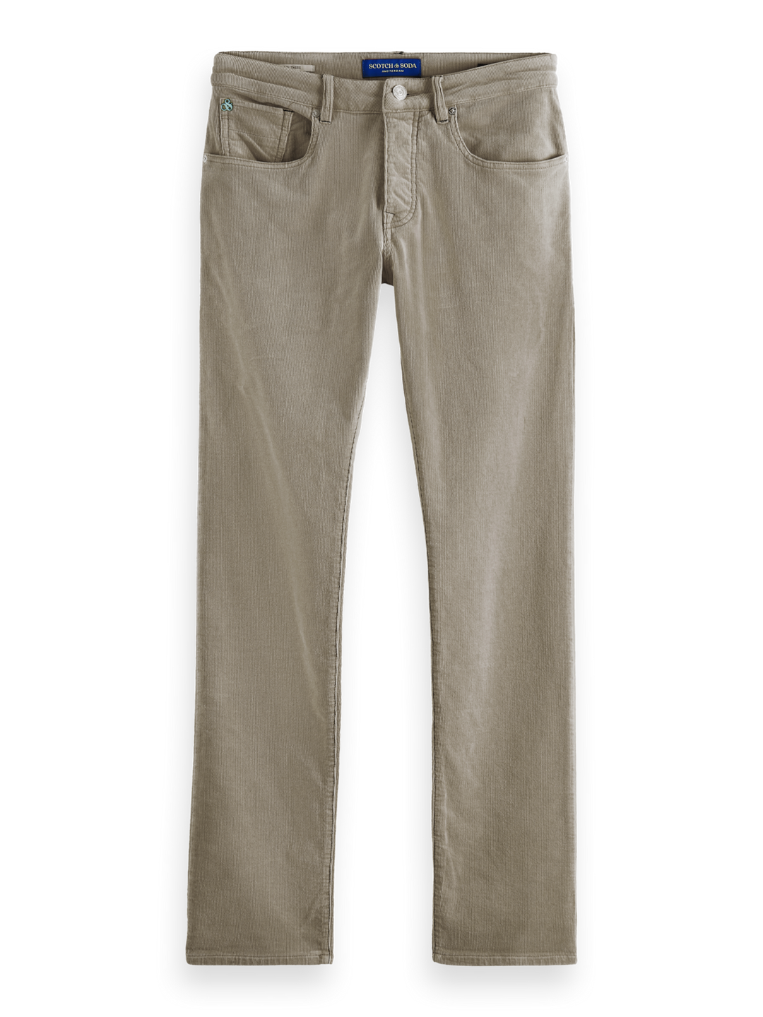 Garment Dyed Ralston Corduroy Pant in Moonstone | Buster McGee