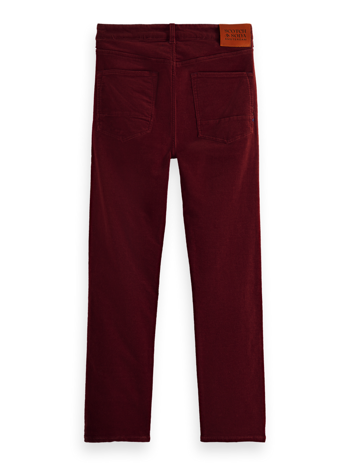 Garment Dyed Ralston Corduroy Pant in Bordeaux | Buster McGee