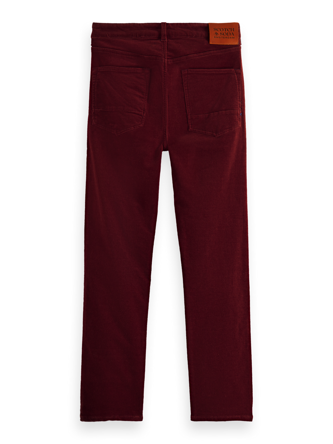 Garment Dyed Ralston Corduroy Pant in Bordeaux | Buster McGee