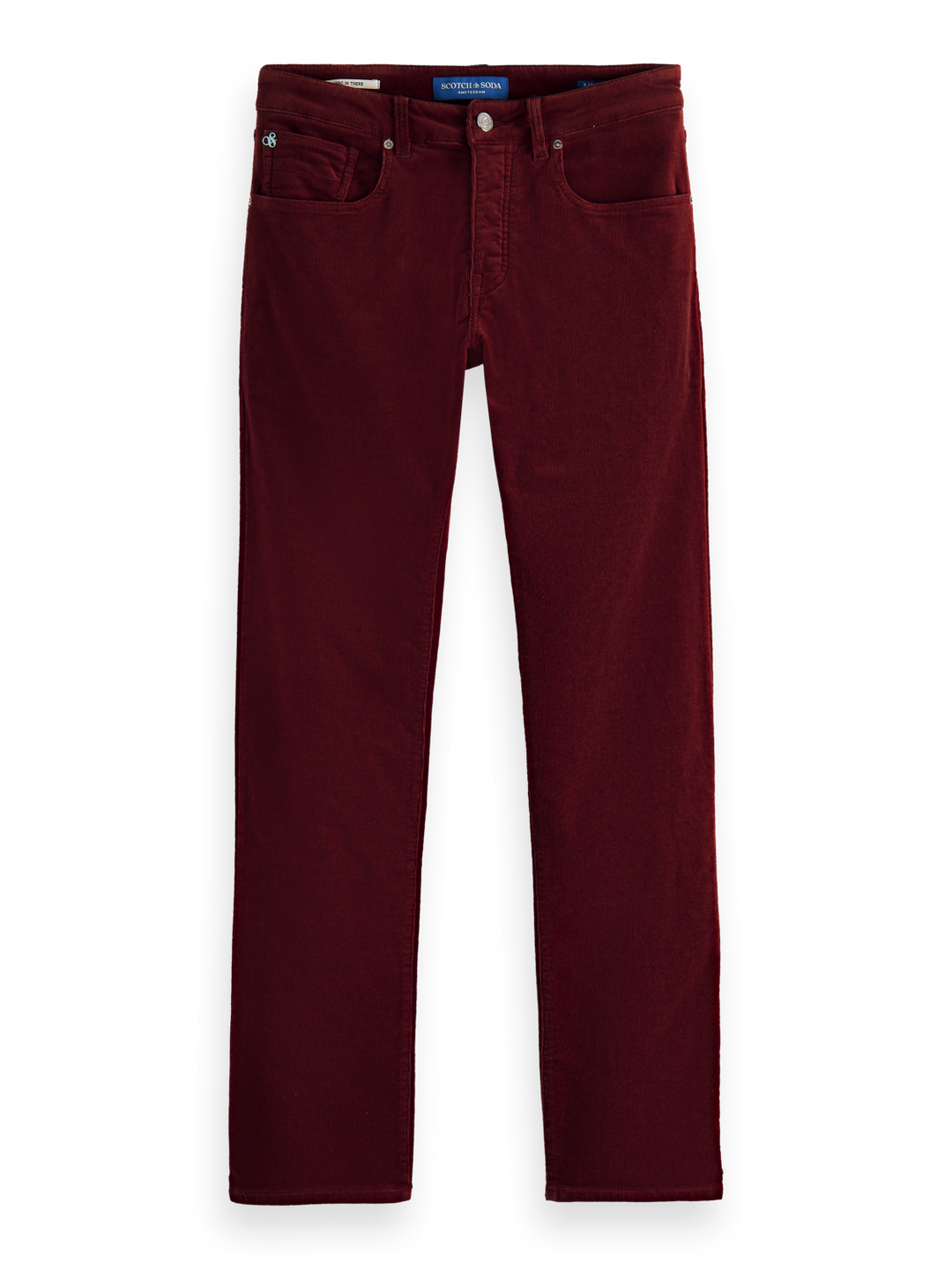 Garment Dyed Ralston Corduroy Pant in Bordeaux | Buster McGee