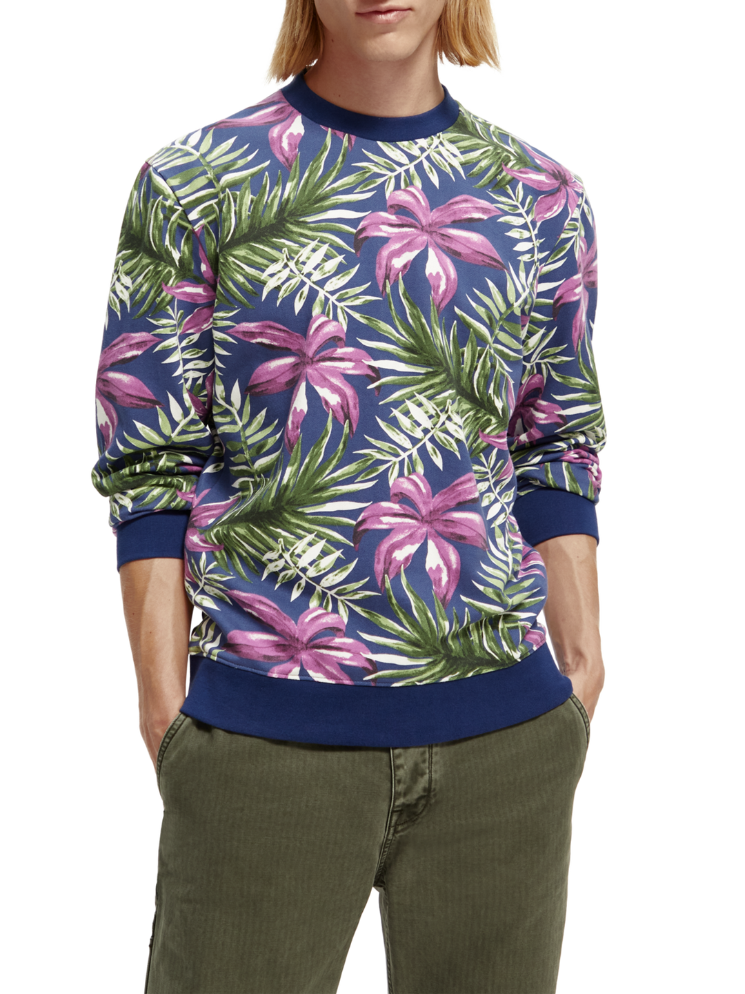Printed Organic Cotton Crewneck Sweatshirt Combo E 0221 | Buster McGee